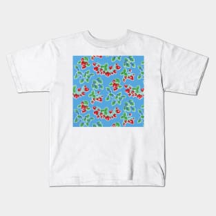 Strawberry mexican oilcloth Kids T-Shirt